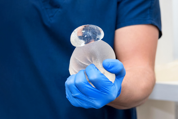 Peito de silicone